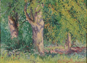 Landskapsbild by Wilfred Gabriel De GLEHN - auction artwork with signature