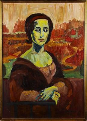 The New Mona-lisa by Melcher CLAESSON