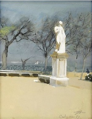 Alamedan I Cádiz by Anders ZORN