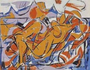 Out Of The Sea by Carl Robert HOLTY - auction artwork with signature