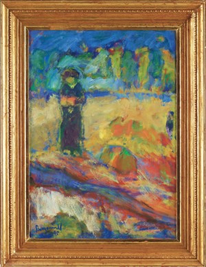 Fruktbäraren by Eva BERGENWALL - auction artwork with signature