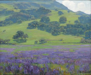 Lupine Patch by William WENDT