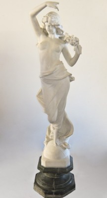 Female Nude by Antonio FRILLI - auction artwork with signature