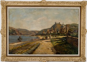 Sunday Stroll by Heinrich HERMANNS - auction artwork with signature