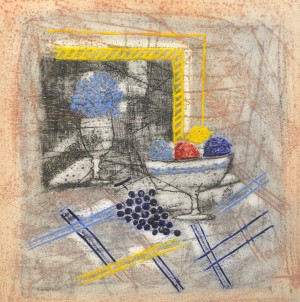 Stilleben Med Skål Och Frukt by B. Jean LOUTTRE - auction artwork with signature