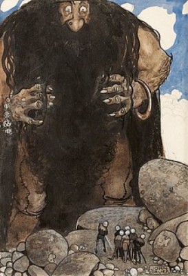 Stormjätten, Jordskakaren by John BAUER
