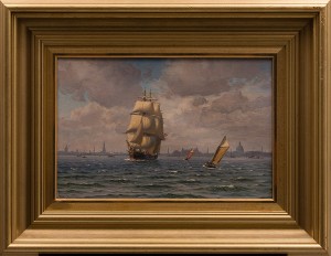 Havsmotiv by Vilhelm Karl Ferdinand ARNESEN