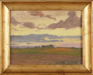 Landskap by Arthur NIELSEN - auction artwork with signature