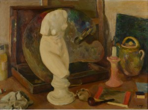 Nature Morte à La Palette by Armand Jacques ASSUS - auction artwork with signature