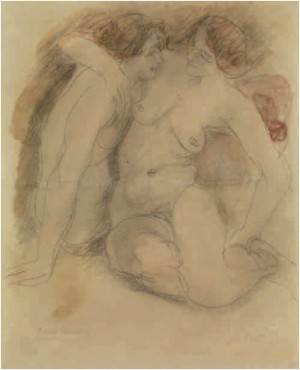Deux Soeurs by Auguste RODIN