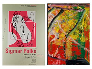 Zwei Plakate, Sigmar Polke Und Gerhard Richter by Sigmar POLKE - auction artwork with signature
