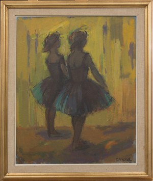 Ballerinor by Gertrud WRÅKE-LINDQVIST - auction artwork with signature
