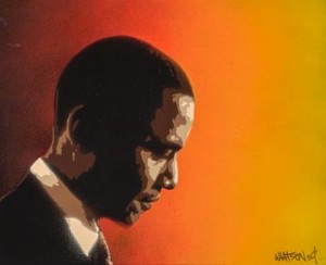 Barack Obama by Martin WHATSON