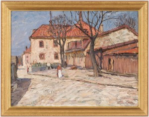 Figur I Stadsmiljö by Ragnar NYBERG
