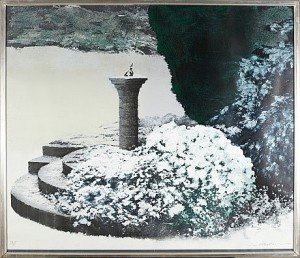 Sun Dial, Winter by Ivor ABRAHMS - auction artwork with signature