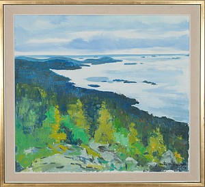 Vy Från Koli by Unto AHOLA - auction artwork with signature
