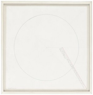 A Line Drawn... by Sol LEWITT