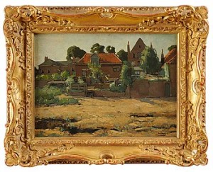 Landskap Med Hus by Paul BODIFÉE - auction artwork with signature