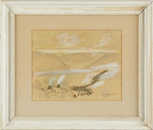 Renar På Kalfjället by Nils Nilsson (Sami Artist) SKUM