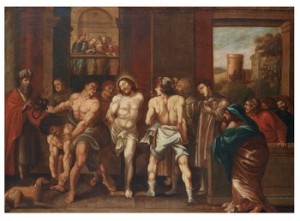 Ecco Homo by Cornelis Cornelisz Van HAARLEM - auction artwork with signature