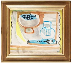 Nature Morte Au Poisson by Francisco BORES