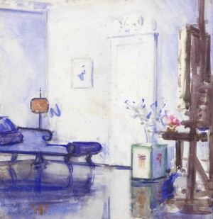 Interior, Ainslie Place by Francis Campbell Boileau CADELL