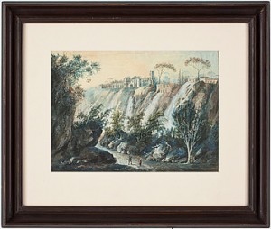 Motiv Från Tivoli by Lars Jacob Von RÖÖK - auction artwork with signature