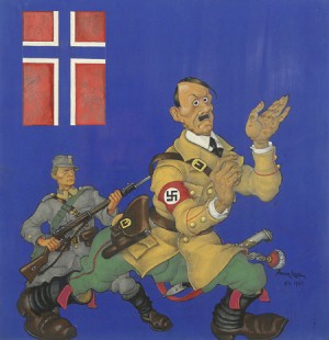 Hitler Caught by Arthur SZYK