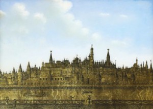 The Moscow Kremlin by Friedrich DÜRFELDT - auction artwork with signature