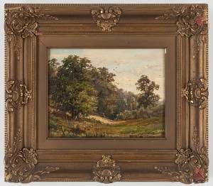 Landskap Med Figur by Jan Hermanus Melcher TILMES - auction artwork with signature