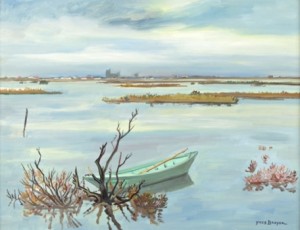 Etang En Camargue by Yves BRAYER