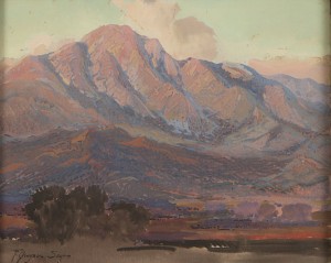 Evening Light, Near Santa Paula, Calif by Fred Grayson SAYRE