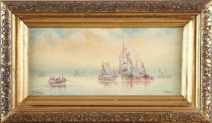 Morning by A. TURNER - auction artwork with signature