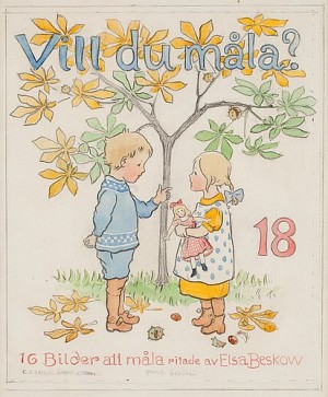 Vill Du Måla. Omslagsbild:
