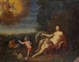 Apollo Och Aurora by Hendrik Van The Elder BALEN - auction artwork with signature