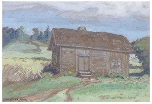 Hus På Prärien by Carl Oscar BORG