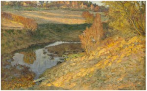 Höstlandskap by Alf SUNDSTRÖM - auction artwork with signature