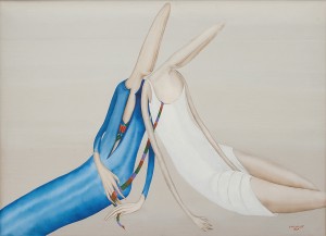 The Cool Magnet Starts Working by Anna-Stina EHRENFELDT - auction artwork with signature