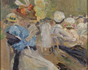 Luxembourg Trädgård I Paris by Manuel ROSE - auction artwork with signature