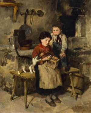 A Sad Discovery by Wilhelm VELTEN