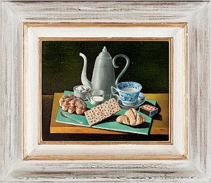 Stilleben Med Kaffekanna by Georges SPIRO