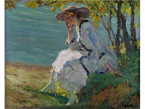 Dame Am Starnberger See - „sommerträumerei