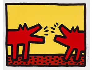 Pop Shop Iv / Barking Dogs by Keith HARING