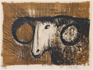 Le Bélier by Bernhard BUFFET