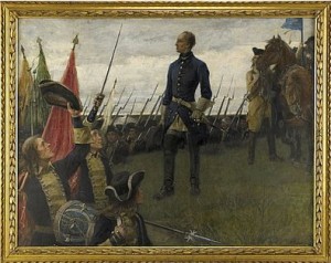 Karl Xii Hyllas by Gustaf CEDERSTRÖM