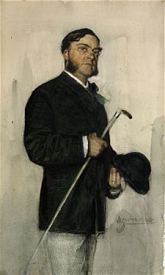 Bankir Ludvig Arosenius by Anders ZORN