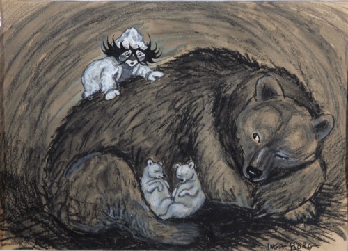 Plupp I Björnhonans Ide by Inga BORG