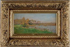 Flodlandskap by Edmond YON