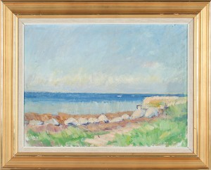 Landskap Med Vatten by Ernst SYBERG - auction artwork with signature