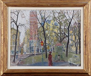 Stadsbild by Kurt LINDON